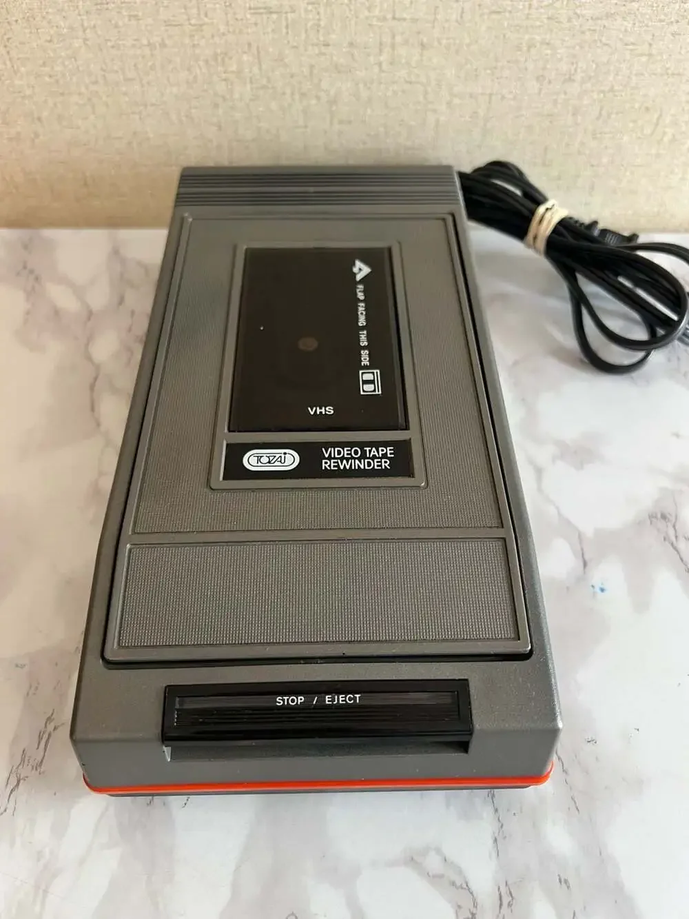 VTG Tozai JU-80V Vintage VHS Video Tape Rewinder